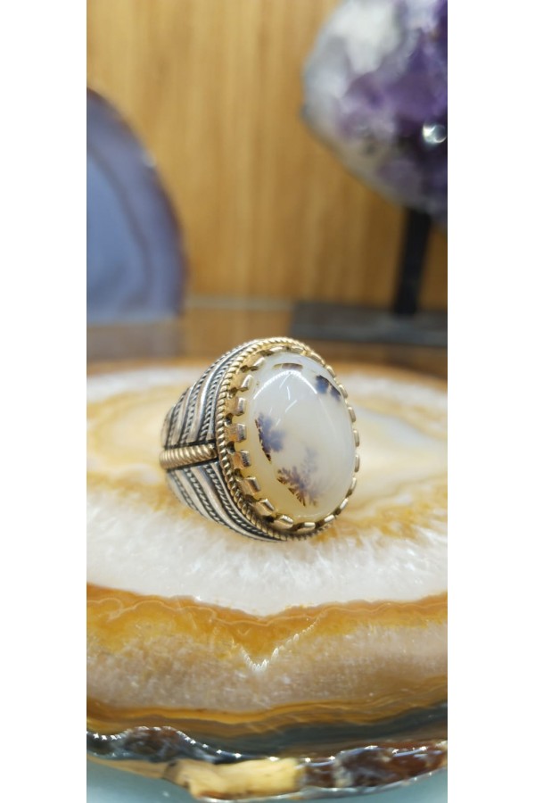 Ağaç Akiği Erkek Yüzük