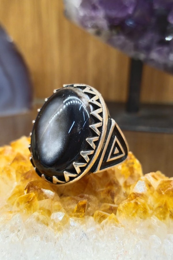 Ağaç Akiği Erkek Yüzük